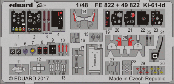 Eduard 49822 Ki-61-Id TAMIYA 1/48