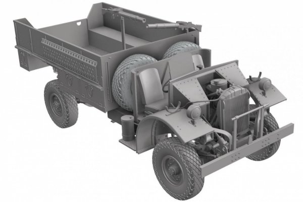 Thunder Model 35311 LRDG F30 Patrol Truck With Offset Rear Bed, Limited Bonus Edition 1/35