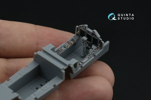 Quinta Studio QDS-48513 MiG-35 3D-Printed coloured Interior on decal paper (HobbyBoss) (Small version) 1/48