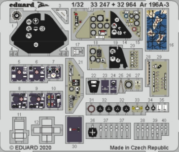 Eduard 33247 Ar 196A-3 for REVELL 1/32