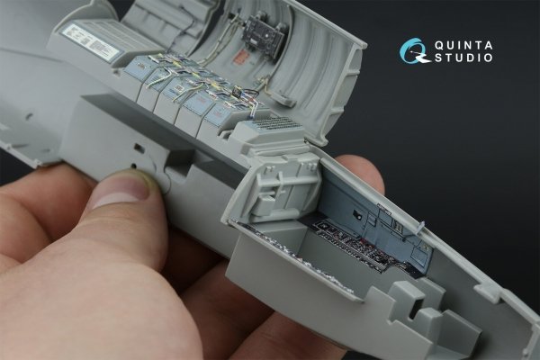 Quinta Studio QD32181 F-104S-ASA 3D-Printed coloured Interior on decal paper (Italeri) 1/32