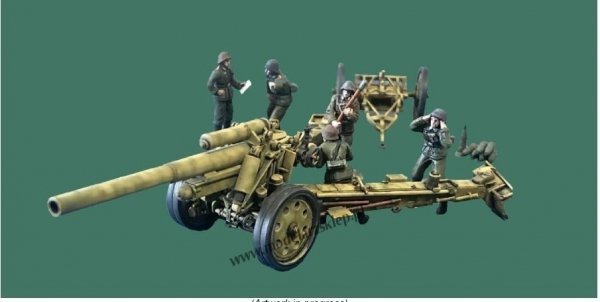 Italeri 7082 15 cm Field Howitzer / 10,5 cm Field Gun 1/72