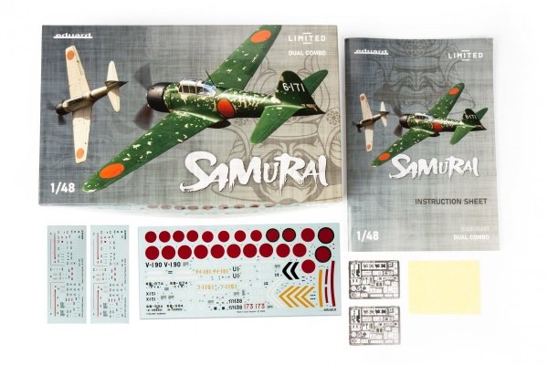Eduard 11168 SAMURAI DUAL COMBO Limited edition 1/48