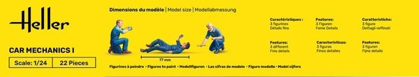 Heller 82755 Car Mechanics I 1/24