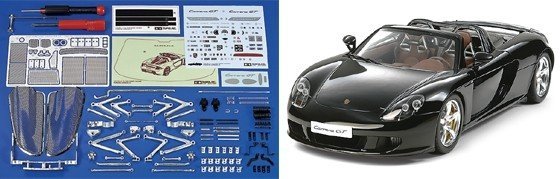 Tamiya 12050 Porsche Carrera GT (1:12)