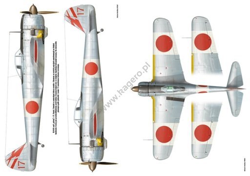 Kagero 3077 Nakajima Ki-43 Hayabusa vol. I PL