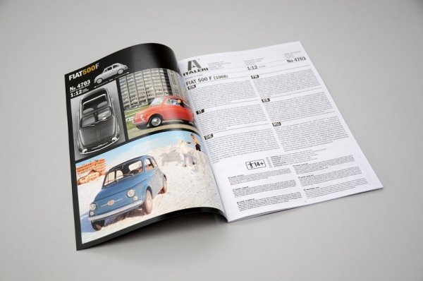 Italeri 4703 FIAT 500F 1968 (1:12)