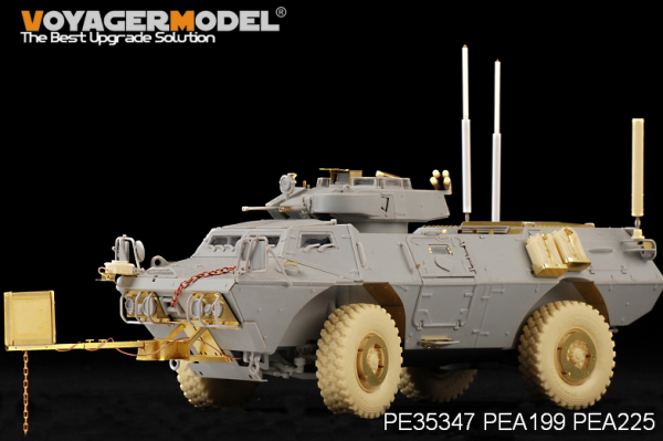 Voyager Model PEA199 Modern US Army M1117 Road Wheels (For TRUMPETER) 1/35