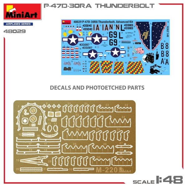MiniArt 48029 P-47D-30RA THUNDERBOLT - Advanced Kit 1/48