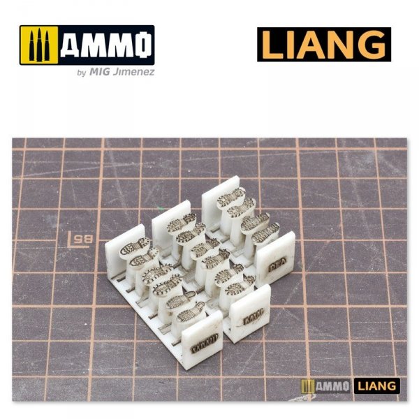 Liang 0402 3D-print Model Shoeprint Tools Modern War ( IDF ) 1/35