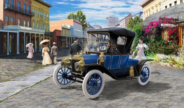 Revell 07661 Ford T Model Roadster 1913 1/24
