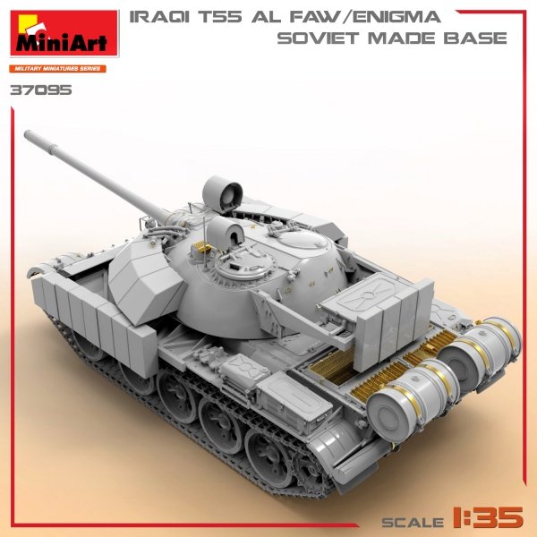 MiniArt 37095 IRAQI T-55 AL FAW/ENIGMA. SOVIET MADE BASE 1/35
