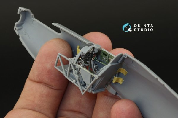 Quinta Studio QD48446 Hurricane family 3D-Printed coloured Interior on decal paper (Italeri/Tamiya) 1/48