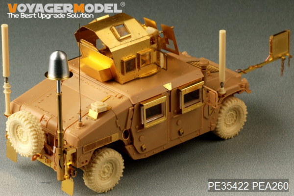 Voyager Model PEA260 Modern US HUMVEE ECM Antenna set TYPE2 (telescopic pole) (GP) 1/35