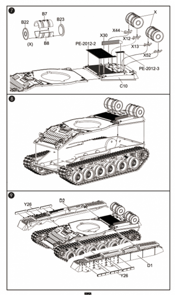 Modelcollect UA72193 Soviet T-80 Main Battle Tank 1970S-1990S N in1 1/72