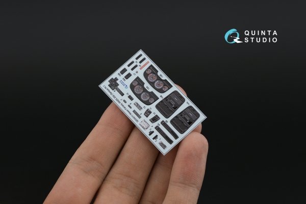 Quinta Studio QD24011 Nissan Fairlady 300ZX Z32 3D-Printed &amp; coloured Interior on decal paper (Tamiya) 1/24