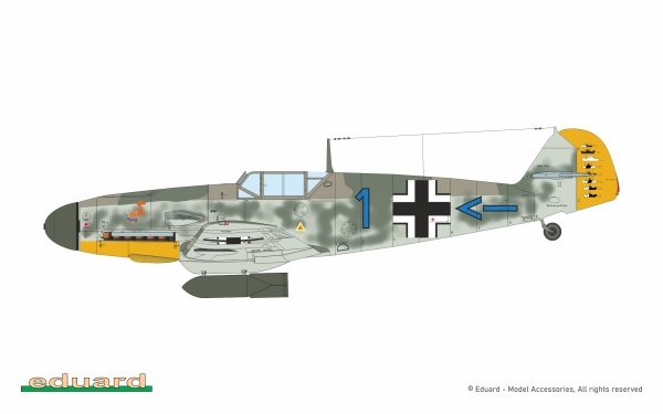 Eduard 82114 Bf 109F-4 1/48