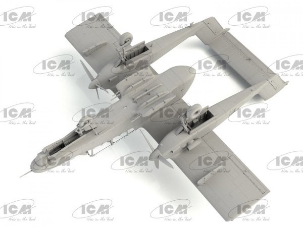 ICM 48301 OV-10D+ Bronco Light attack and observation aircraft 1/48