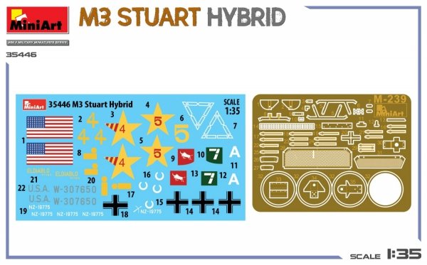 MiniArt 35446 M3 Stuart Hybrid 1/35