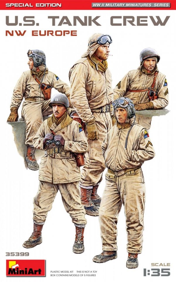 MiniArt 35399 TANK CREW NW EUROPE. SPECIAL EDITION 1/35