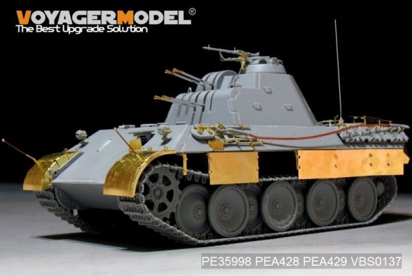 Voyager Model PE35998 WWII German FlaKPanzer V FlaKvierling 20mm MG 151/20 Basic For TAKOM 2105 1/35
