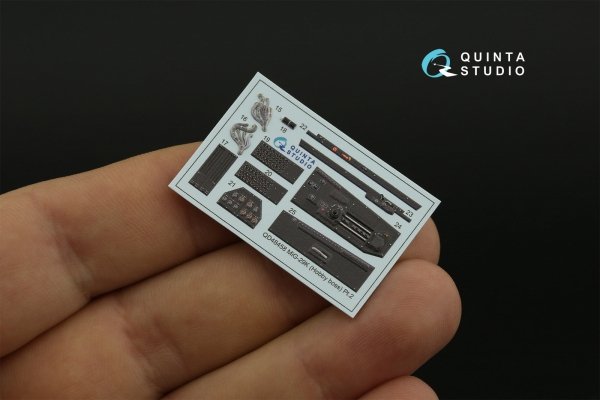 Quinta Studio QD48453 MiG-17F 3D-Printed coloured Interior on decal paper (AMMO/Kinetic) 1/48