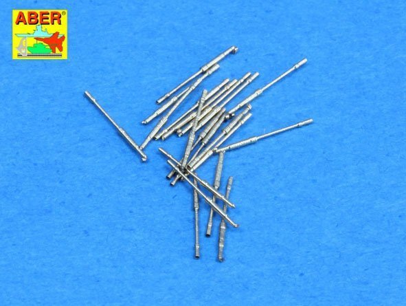 Aber 350L-69 Set of 20 pcs 20 mm /65 Breda gun barrels for Italian Navy ships (1:350)