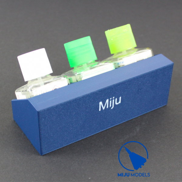 Miju Models STATION-40ML-TRIPLE Stacja potrójna / Triple Station Tamiya Mr. Hobby &amp; AK 40ml