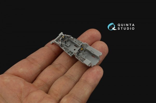 Quinta Studio QD72082 F-4J Early 3D-Printed &amp; coloured Interior on decal paper (Fine Molds) 1/72