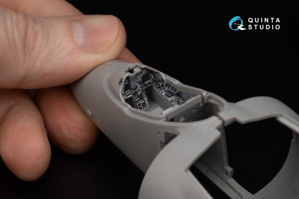 Quinta Studio QD48344 Sea Harrier FA.2 3D-Printed &amp; coloured Interior on decal paper (Kinetic) 1/48