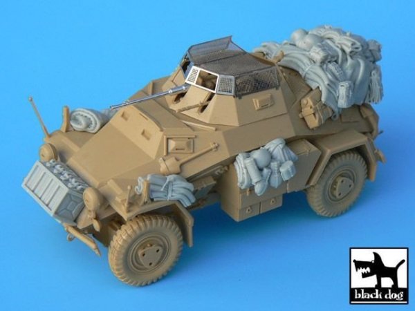 Black Dog T35003 Sd.Kfz. 222 &amp; 223 accessories set for Tamiya kits 1/35