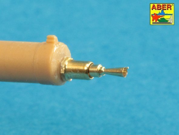 Aber 35L-171 Set of gun barrel tips for MG 08 x3 pcs. And barrel tips for MG 08/15 x 3 pcs. (1:35)