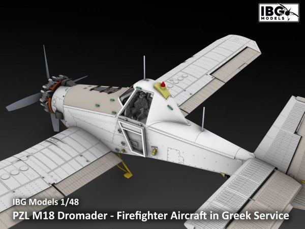 IBG 48004 PZL M18 Dromader - Firefighter Aircraft in Greek Service 1/48