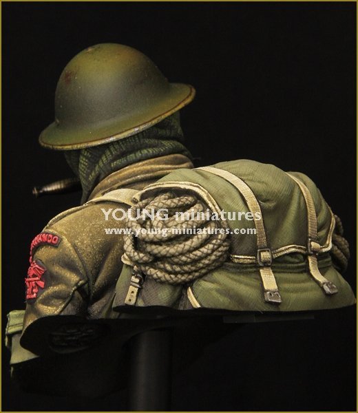Young Miniatures YM1853 British Commandos WWII 1/10