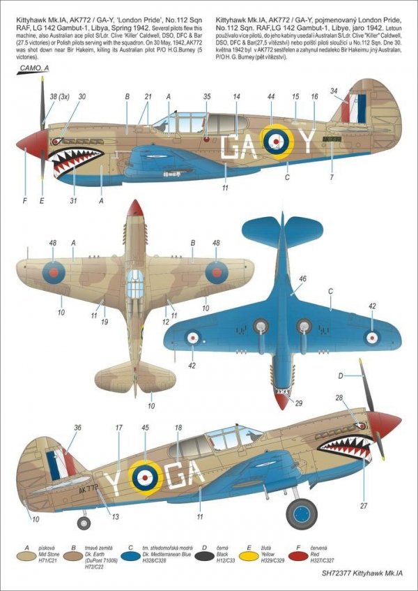 Special Hobby 72377 Kittyhawk Mk. IA 1/72