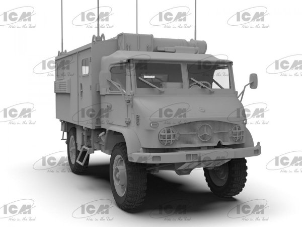 ICM 35137 Unimog S 404 German Military Radio Truck 1/35