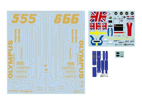 Tamiya 12037 Lotus type 78 (w/Photo Etched Parts) 1/12