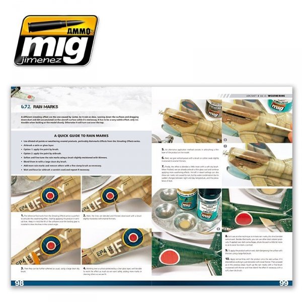 AMMO of Mig Jimenez 6053 ENCYCLOPEDIA OF AIRCRAFT MODELLING TECHNIQUES VOL.4 : WEATHERING (ENGLISH)