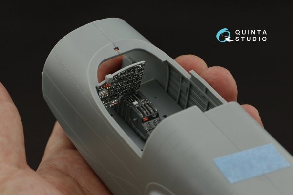 Quinta Studio QDS-32127 A-26B 3D-Printed &amp; coloured Interior on decal paper (Hobby Boss) (small version) 1/32