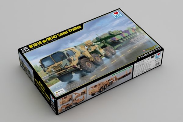 I Love Kit 63529 M1014 Trailer Towing M747 Semi-Trailer 1/35