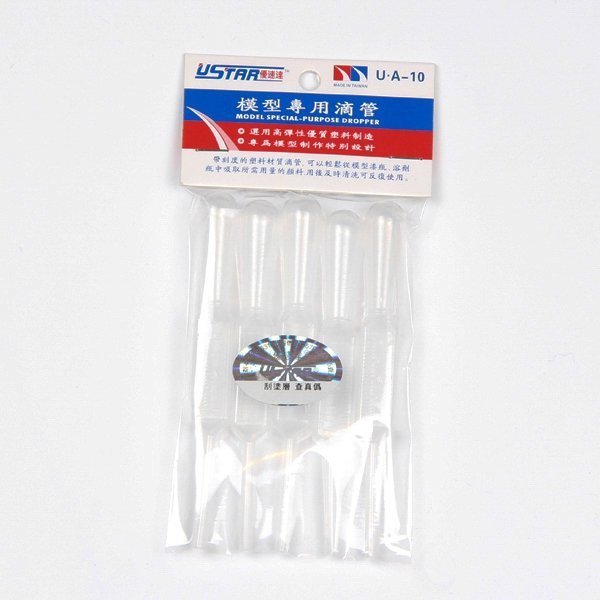 U-Star UA-90010 Square Dropper 5 (zestaw pipet 5szt)