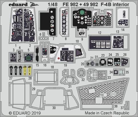 Eduard BIG49228 F-4B ACADEMY 1/48