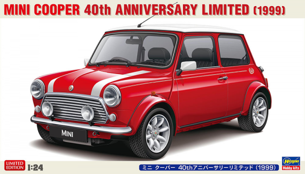 Hasegawa 20739 MINI Cooper 40th Anniversary Limited (1999) 1/24