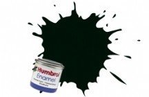 Humbrol 91 BLACK GREEN MATT