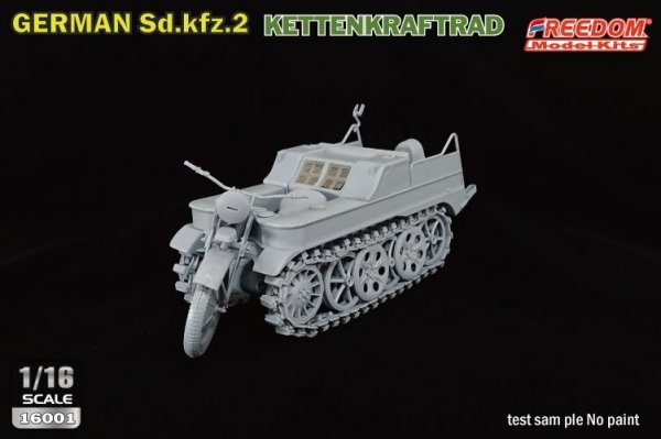 Freedom 16001 Sd.Kfz. 2 Kettenkraftrad Typ HK 101 1/16
