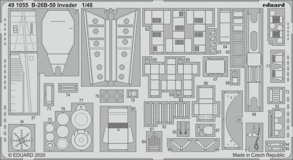 Eduard 491055 B-26B-50 Invader 1/48 ICM