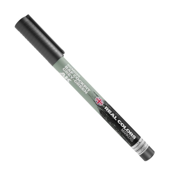 AK Interactive RCM028 RAF COCKPIT GREY-GREEN – RC MARKER