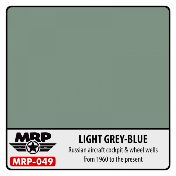 MR. Paint MRP-049 Light Gray Blue Russian aircraft cockpit 30ml