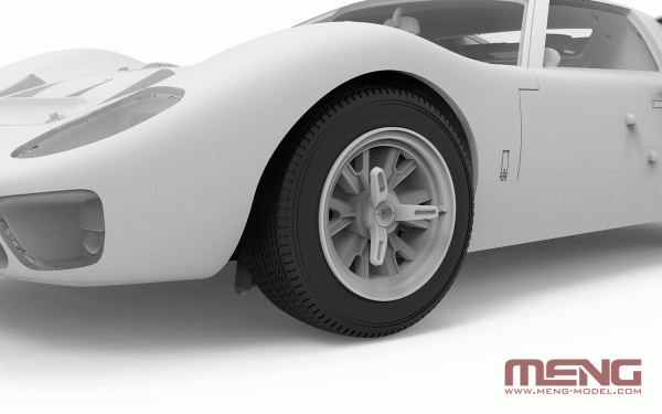 Meng Model CS-004 Ford GT40 Mk.II 1/24