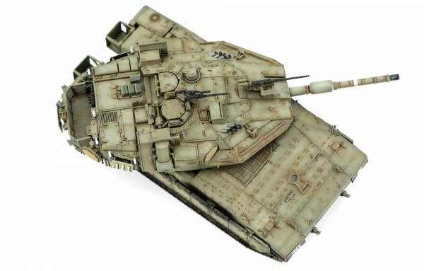 Meng Model 72-006 Israeli Main Battle Tank Merkava Mk.4M w/ Trophy Active Protection System 1/72